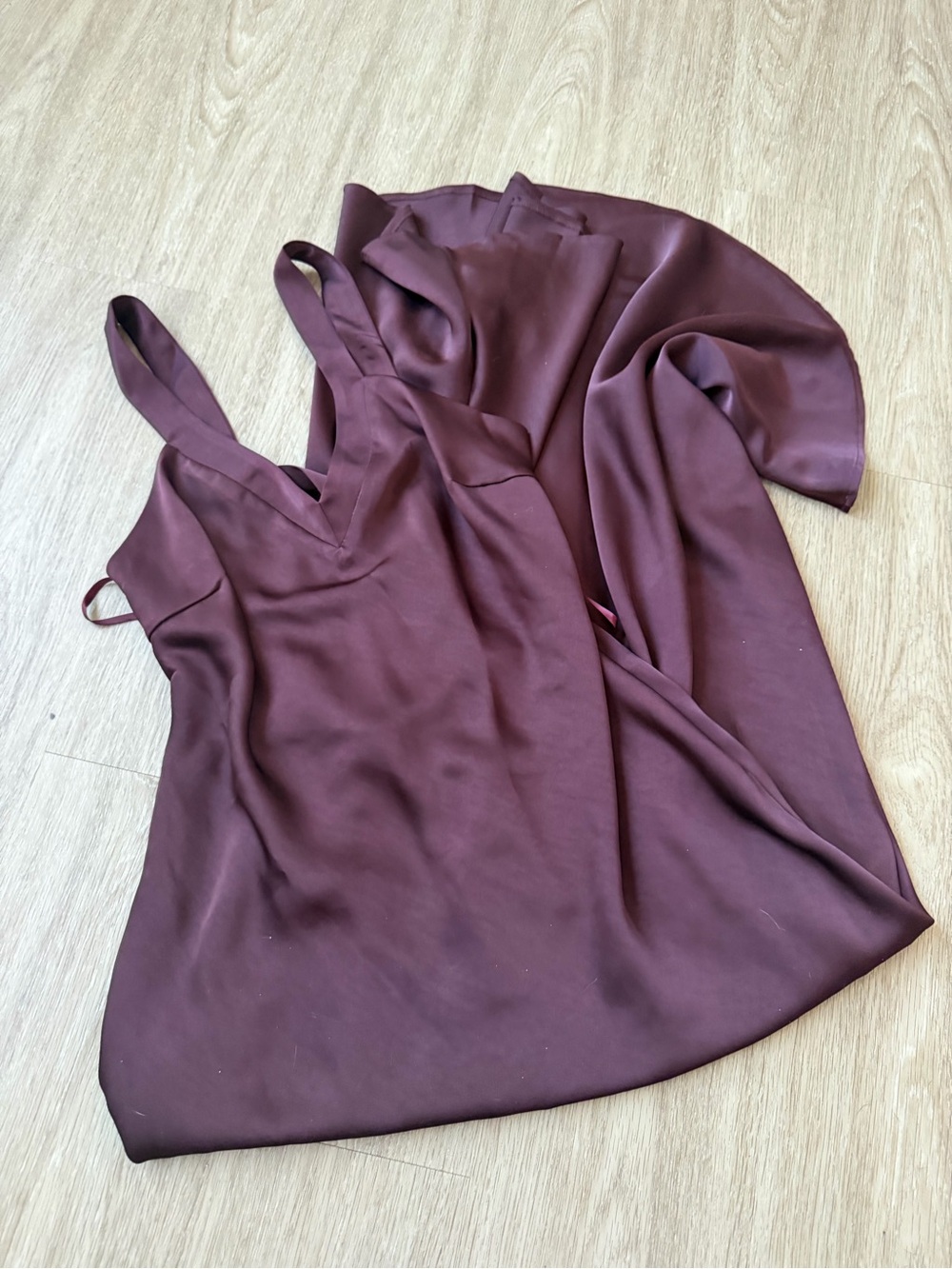 BILLY J Andie satin maxi long elegant dress size US 12 NEW - Picture 3 of 4